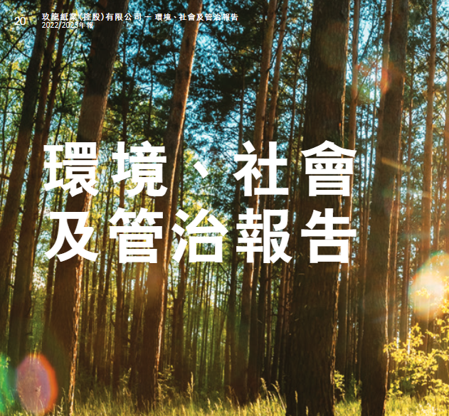 玖龙纸业可持续化发展2023